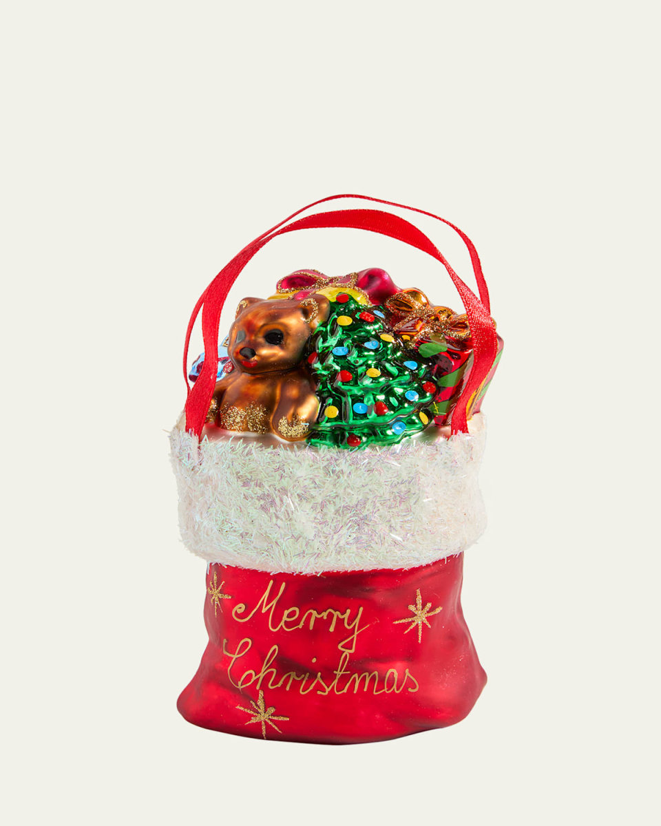 Santa Bag Ornament